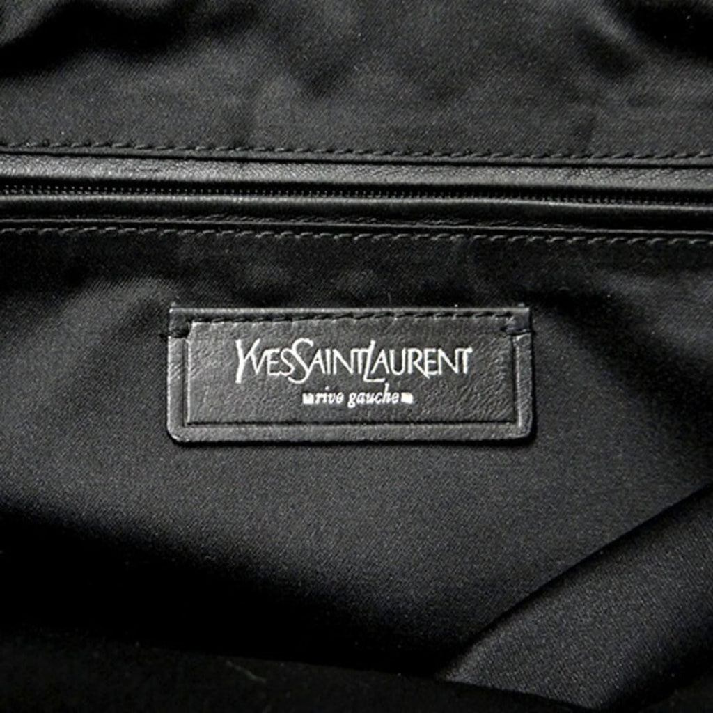 YVES SAINT LAURENT Bag Women's Tote Shoulder Canvas Black