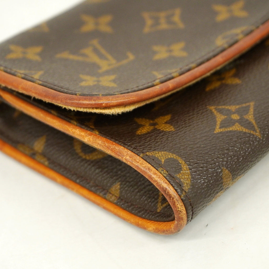 LOUIS VUITTONAuth  Monogram Pochette Twin GM M51852 Women's Shoulder Bag