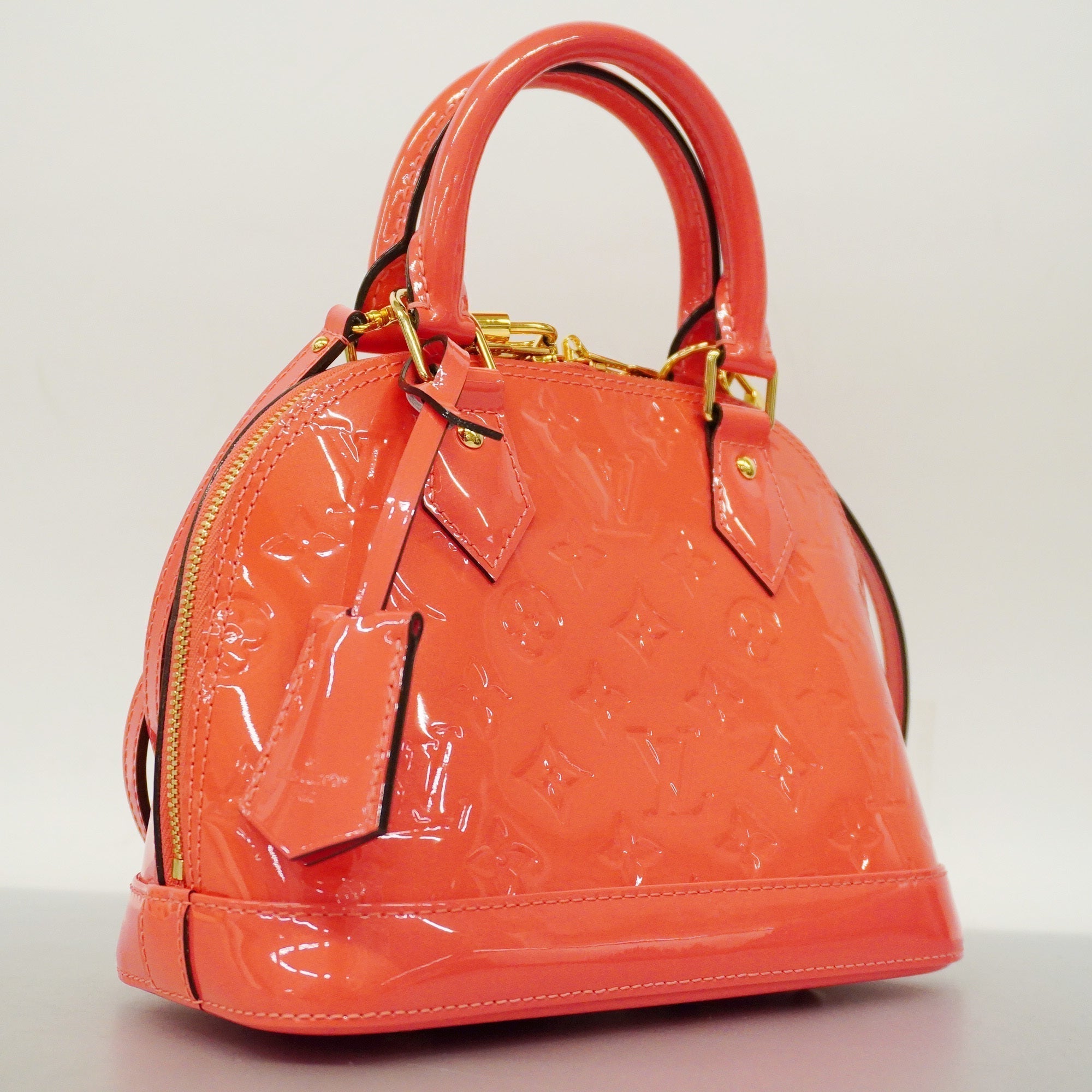 LOUIS VUITTONAuth  Monogram Vernis 2way Bag Alma BB M90174 Women's Handbag