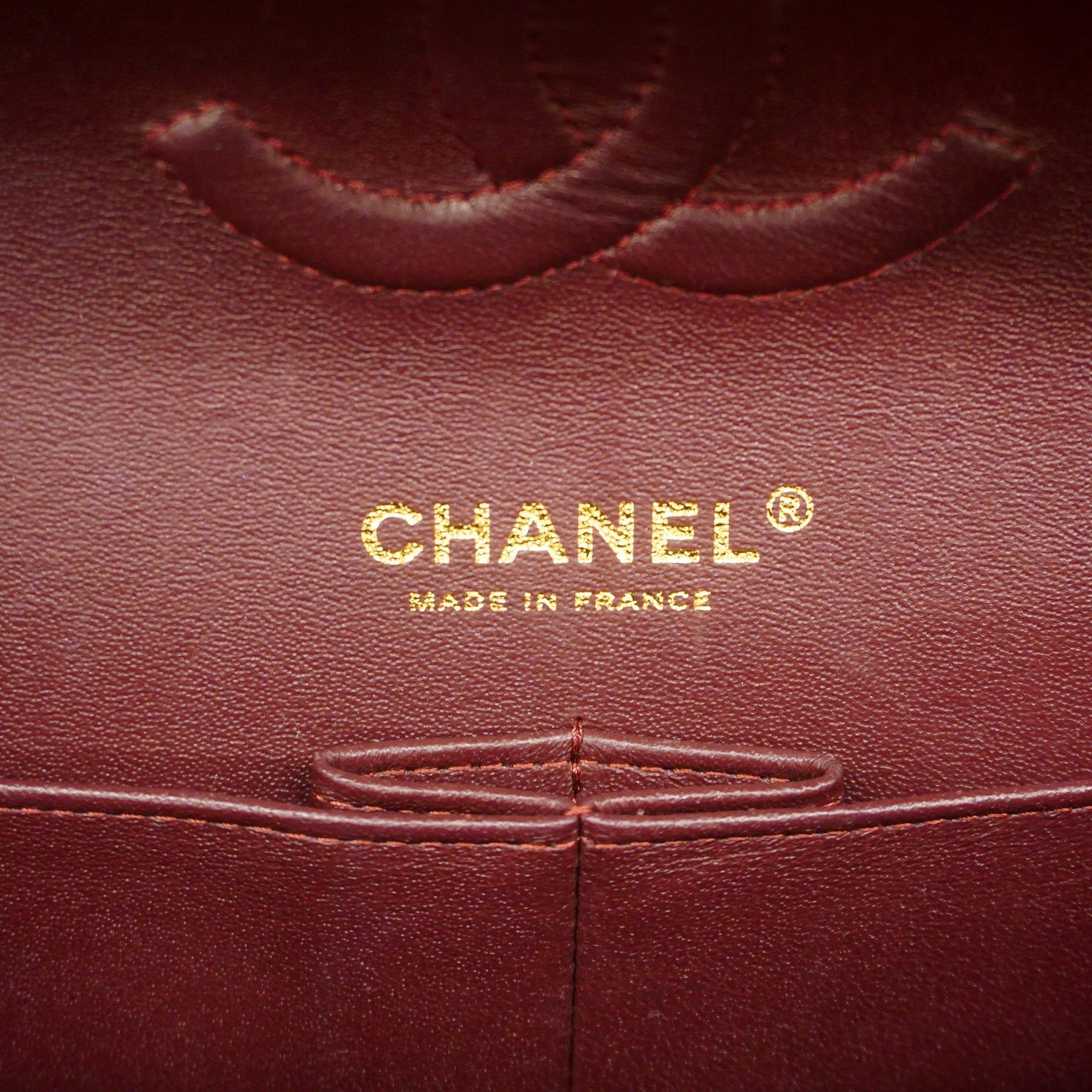 CHANEL  Big Matelasse W Flap W Chain Women's Caviar Leather Shoulder Bag