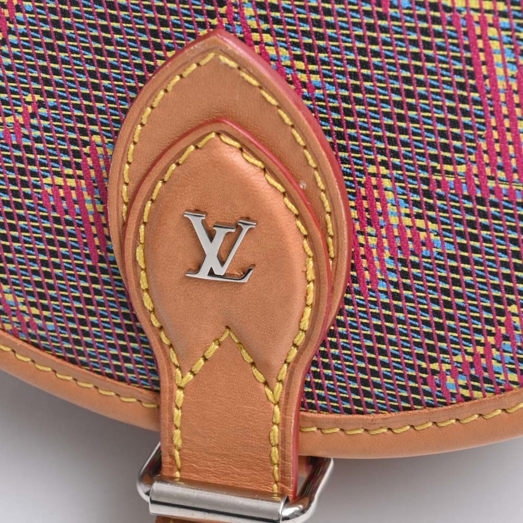LOUIS VUITTON Monogram LV Pop Tamburan Shoulder Bag M55460 Brown/Multicolor Women's