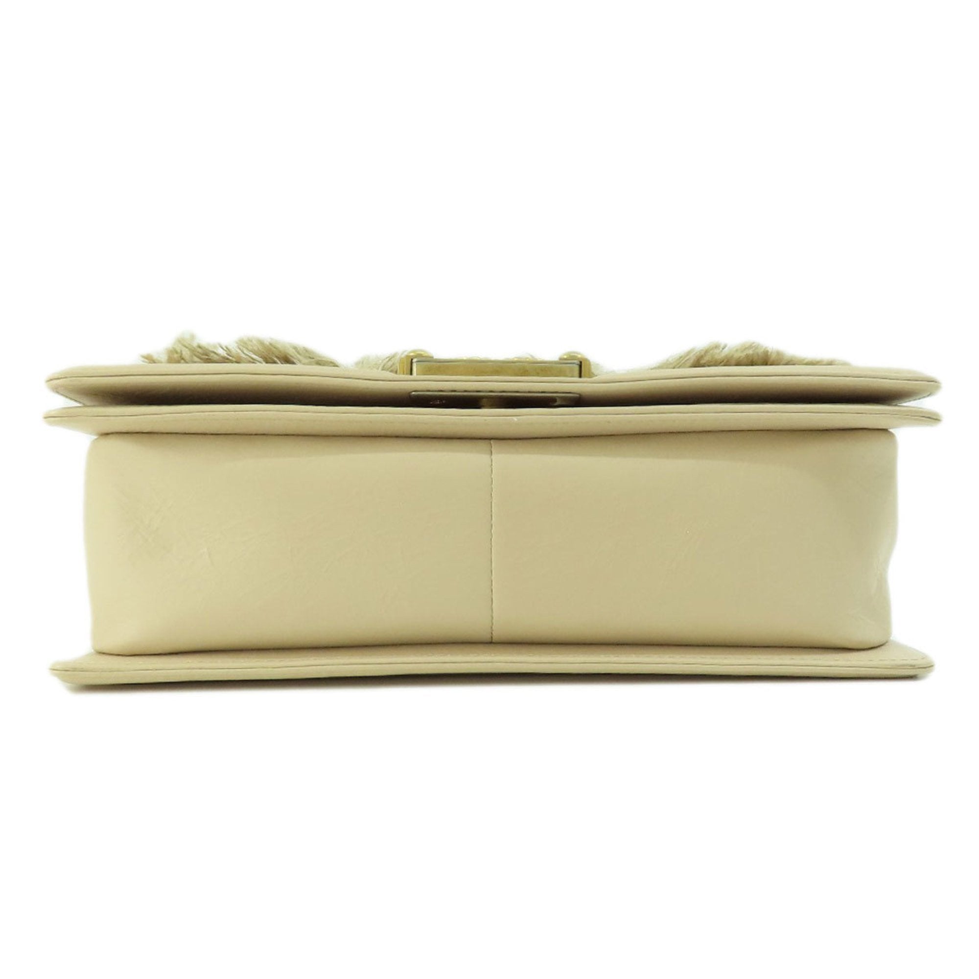 CHANEL Boy  Bijou Shoulder Bag Calf Women's
