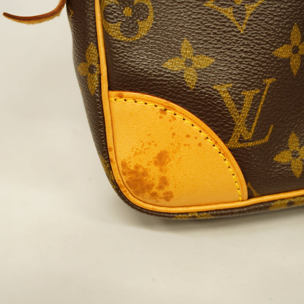 LOUIS VUITTONAuth  Monogram Marley Dragonne GM M51825 Clutch Bag