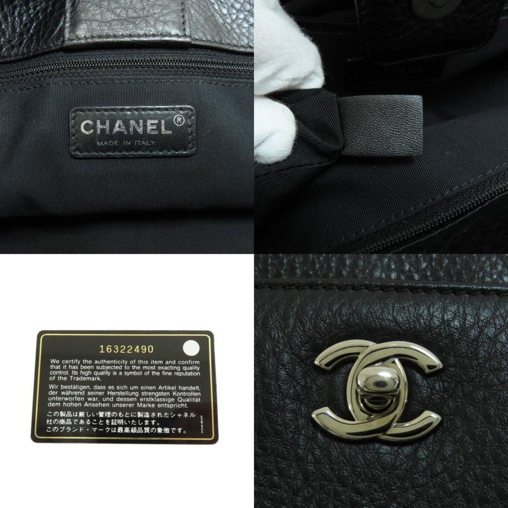 CHANEL Executive Tote Bag Calf Women's