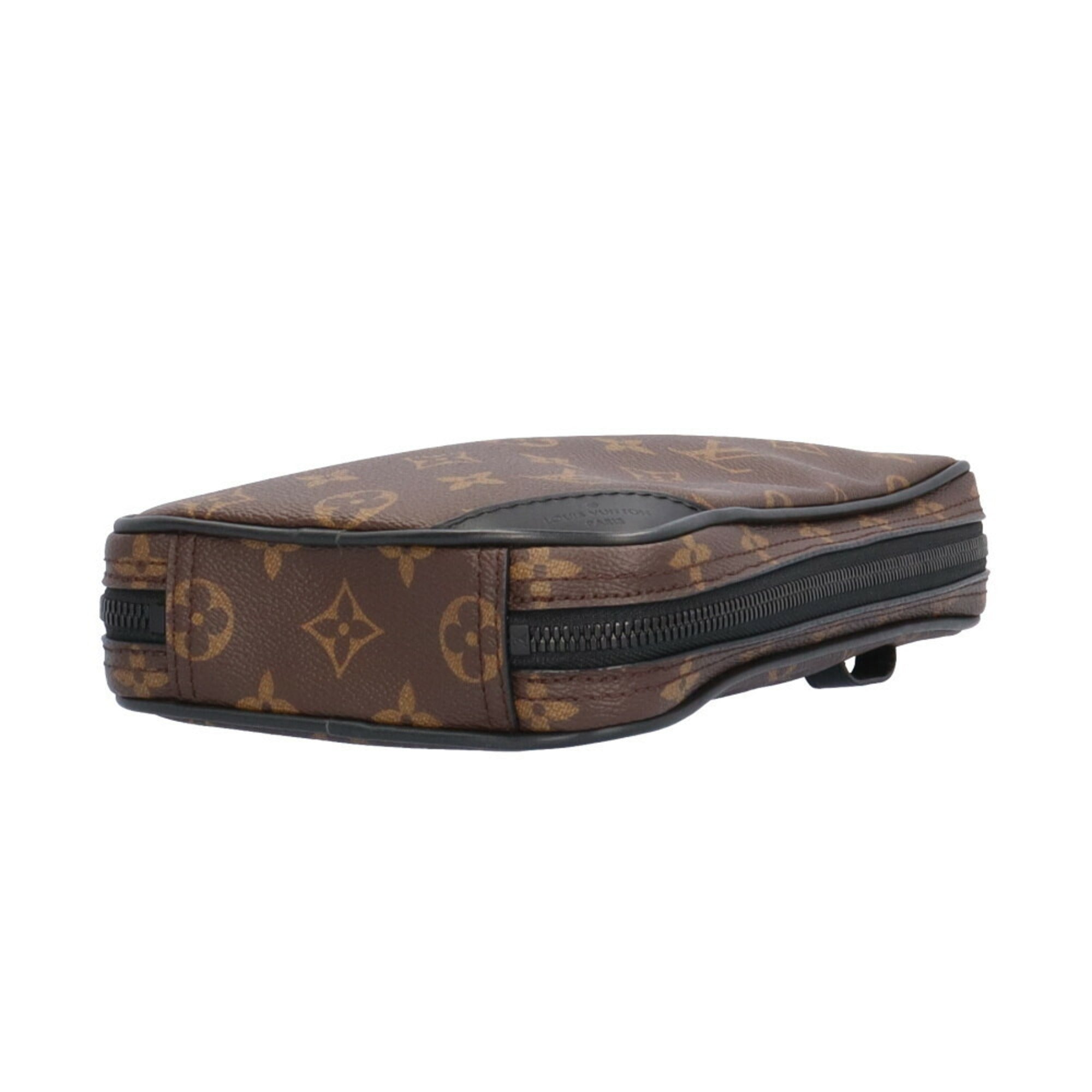 LOUIS VUITTON Solar Ray Utility Side Bag Monogram Waist Canvas M44477 Brown Unisex