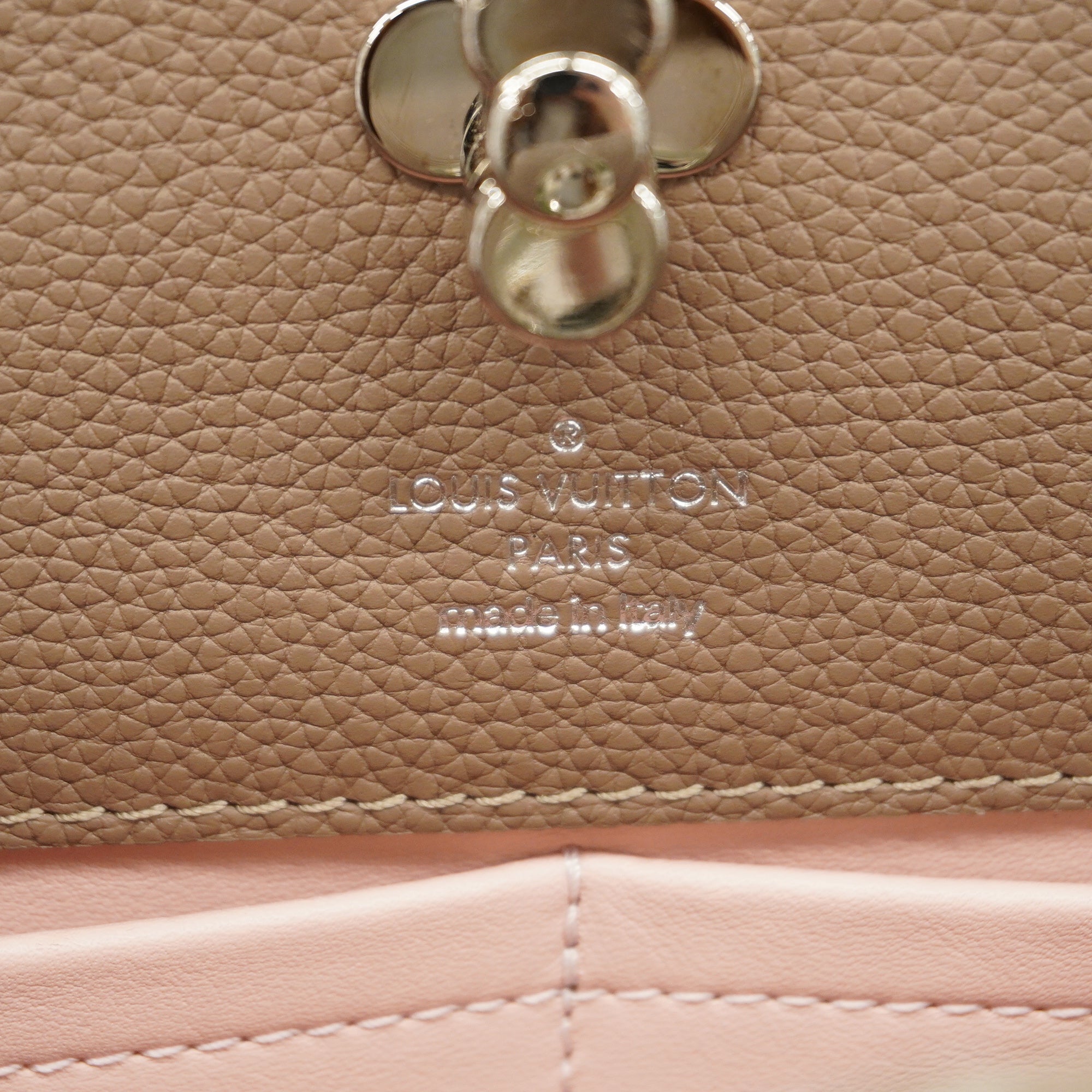LOUIS VUITTONAuth  2way Bag Astrid M54374 Beige,Pink