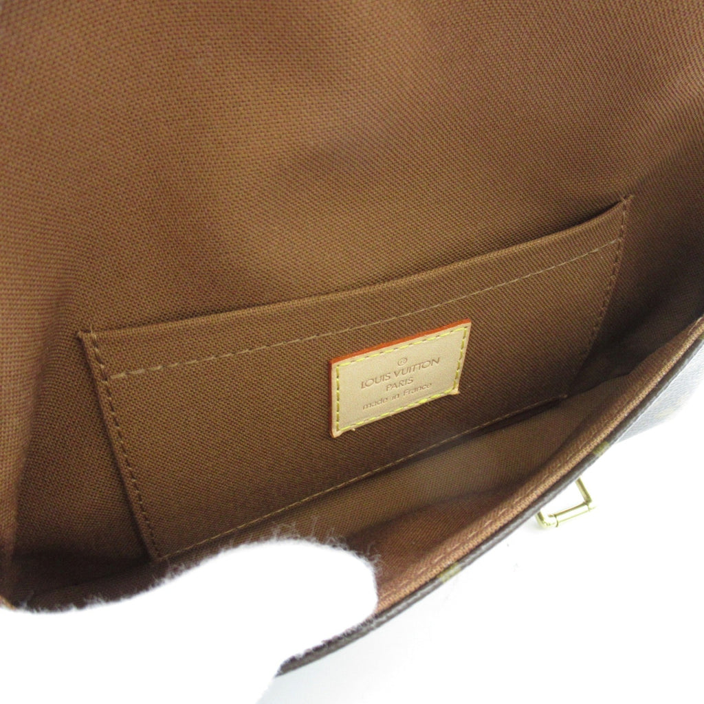 LOUIS VUITTON Murrell Shoulder Bag Brown Monogram PVC coated canvas M51157
