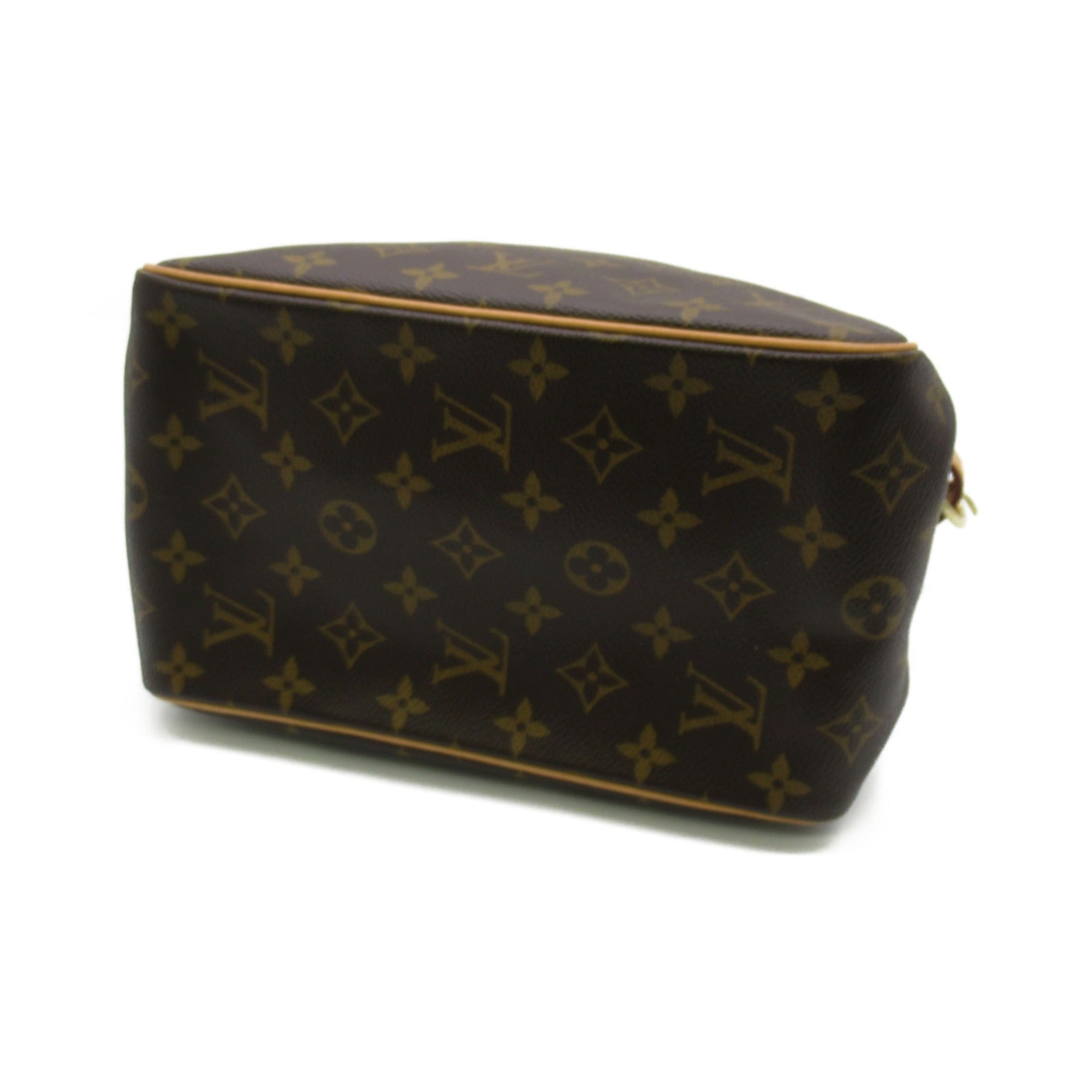 LOUIS VUITTON Batignolles Tote Bag Brown Monogram PVC coated canvas M51156