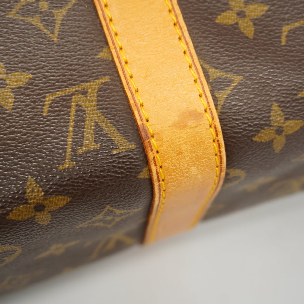 LOUIS VUITTONAuth  Monogram Keepol 50 M41426 Men,Women,Unisex Boston Bag