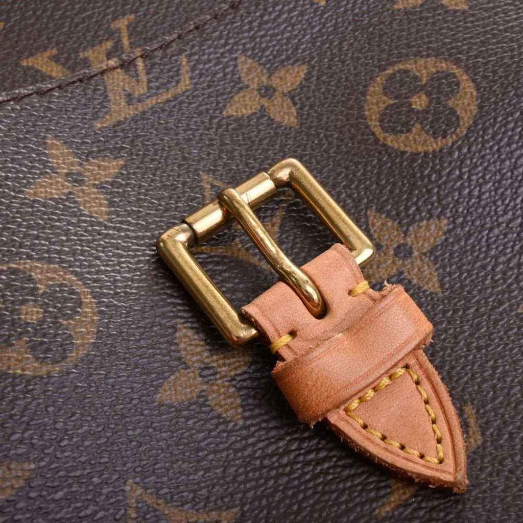 LOUIS VUITTON Monogram Sologne Shoulder Bag M42250 Brown Women's