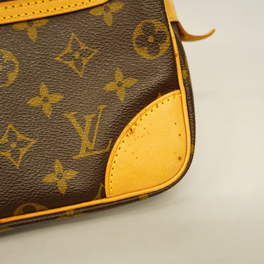 LOUIS VUITTONAuth  Monogram Marley Dragonne GM M51825 Clutch Bag
