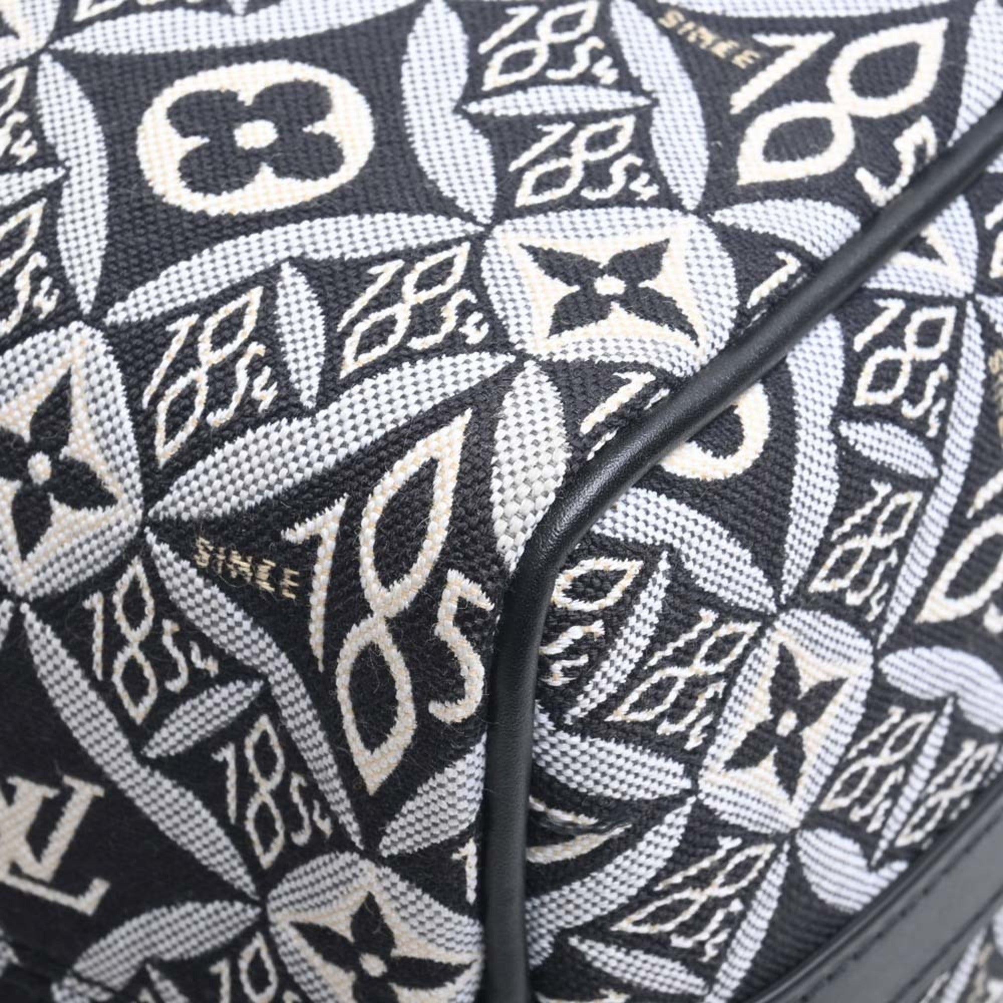 LOUIS VUITTON Monogram Jacquard Since1854 Speedy Bandouliere 25 2WAY Handbag Mini Boston Bag M45769 Black Ladies