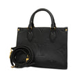 LOUIS VUITTONAuth  MonogramEmpreinte 2wayBag OnTheGoPM M45653 Noir