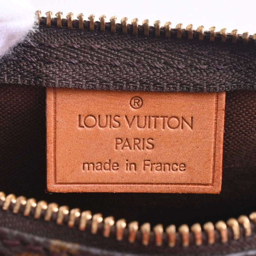 LOUIS VUITTON Monogram Mini Speedy Handbag M41534 Brown Women's