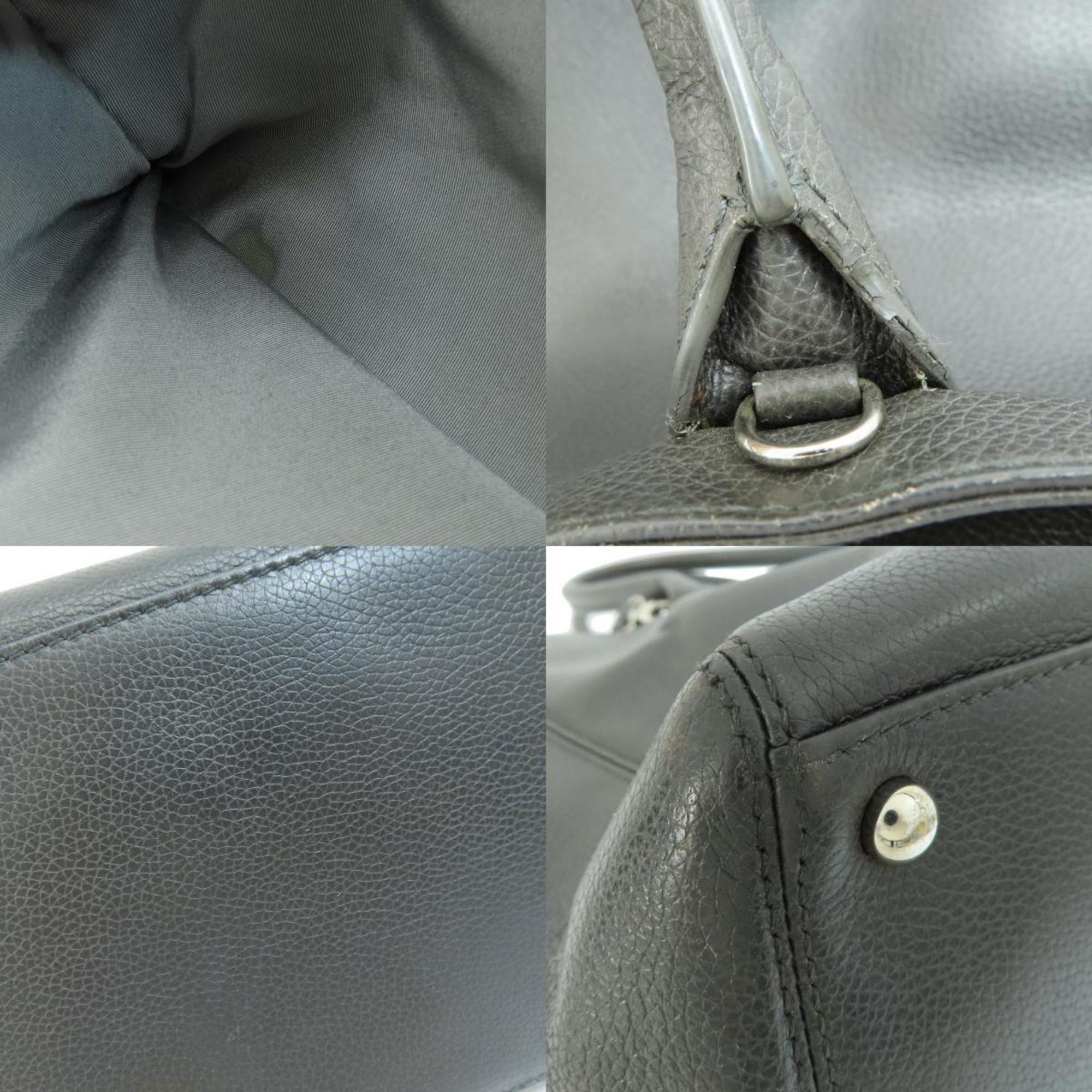 CHANEL Cocomark Tote Bag Caviar Skin Women's