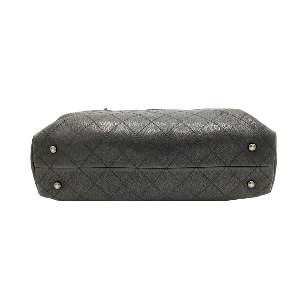 CHANEL Wild Stitch Shoulder Bag Women's Men's Leather
