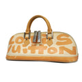 LOUIS VUITTONAuth  Monogram Graffiti Alma Horizontal M92176 Women's Handbag Beig