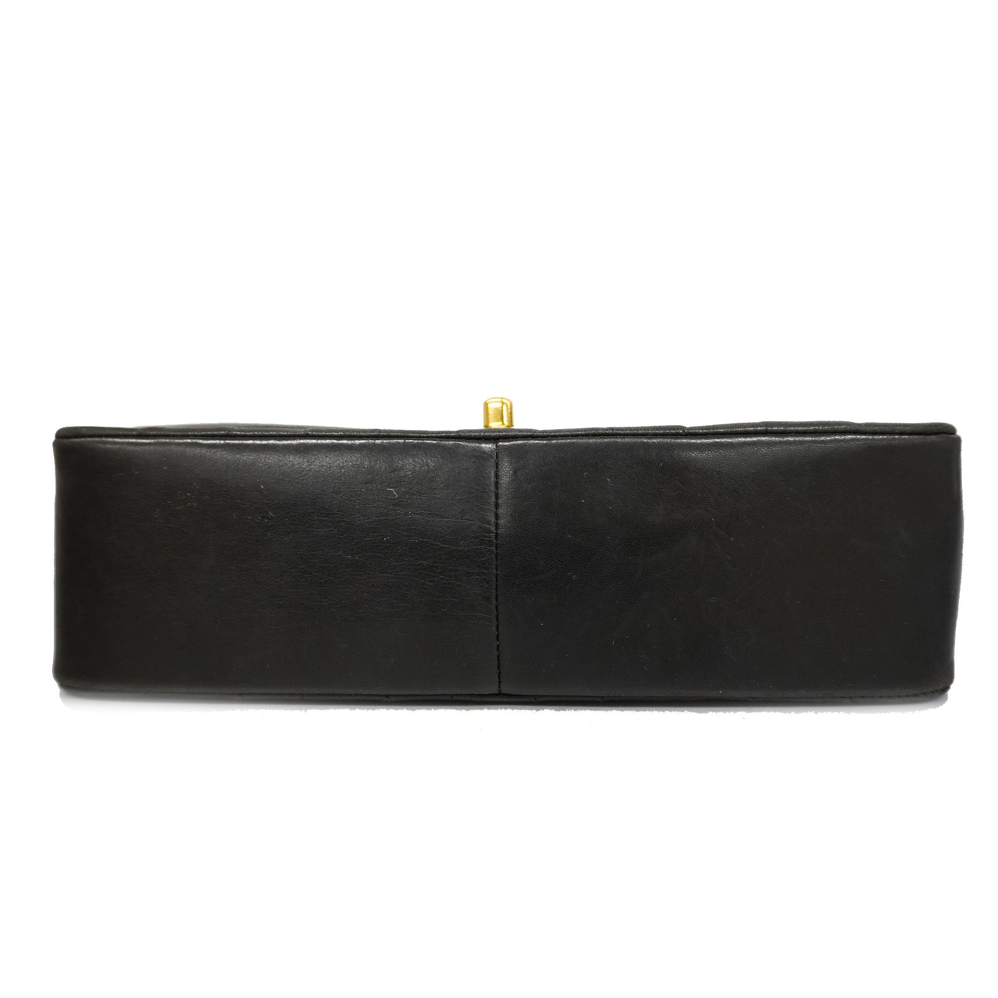 CHANEL  Matelasse Diana Flap Women's Leather Shoulder Bag Black