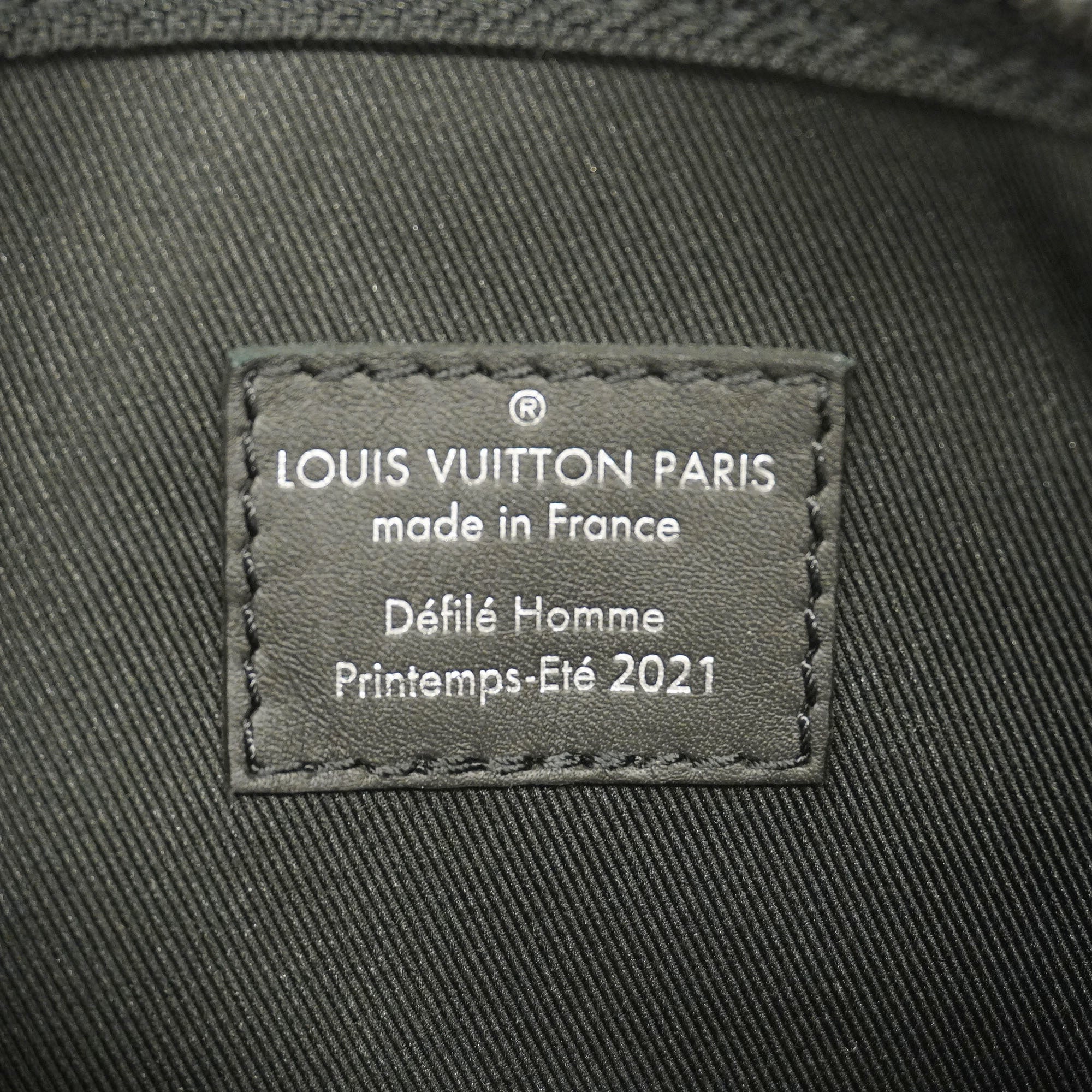 LOUIS VUITTONAuth  Damie Distorted City Keepall XS M80202 Men's Handbag