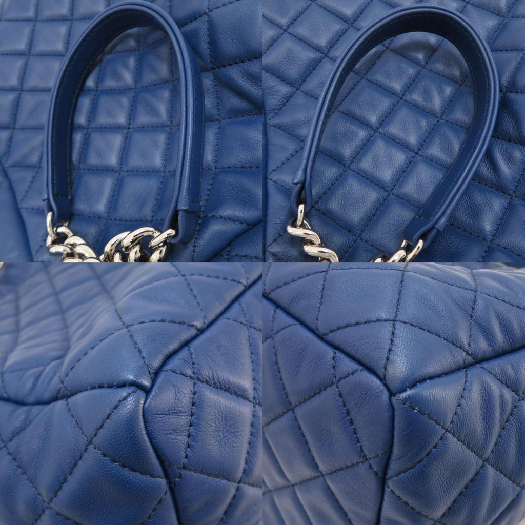 CHANEL matelasse handbag lambskin ladies