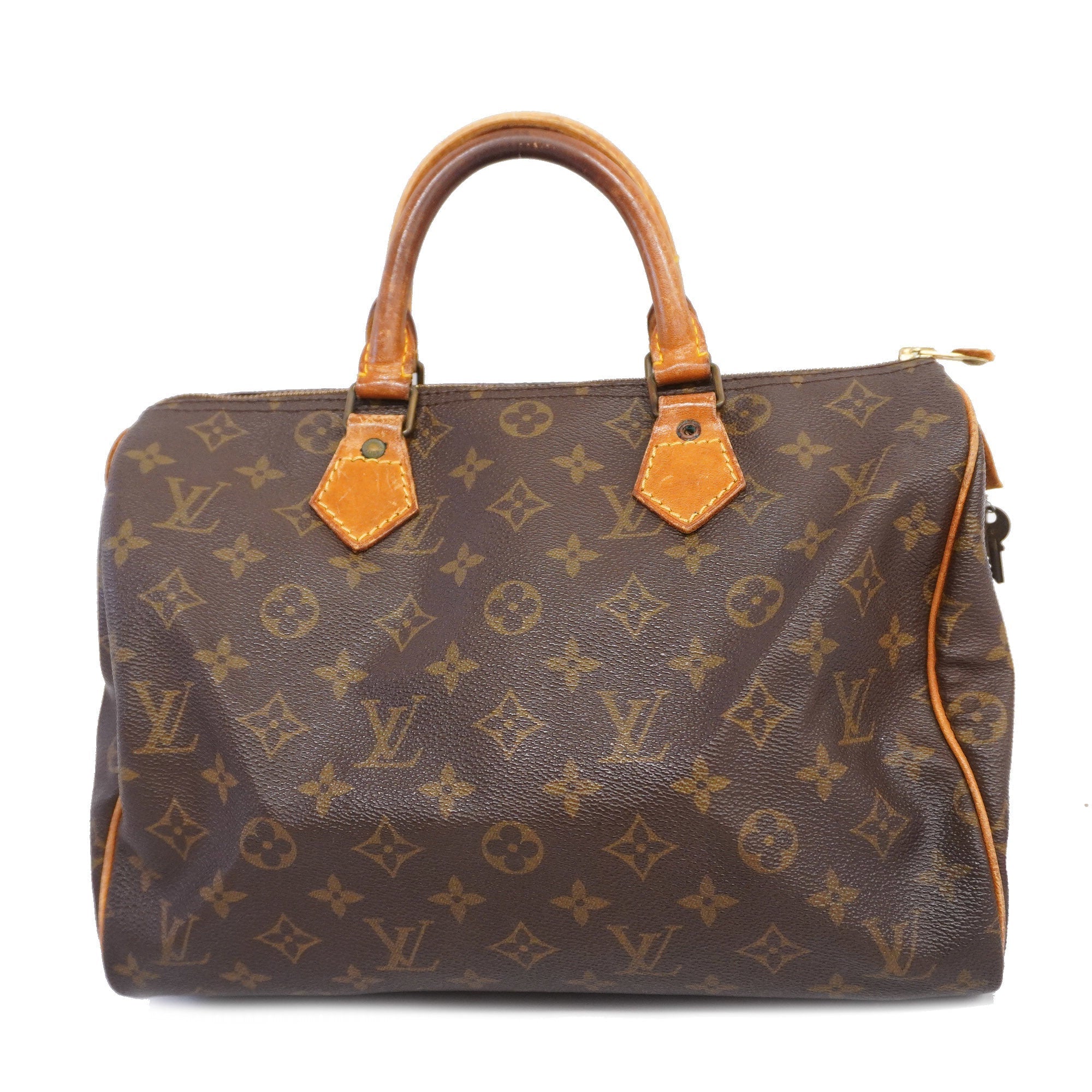 LOUIS VUITTONAuth  Monogram Speedy 30 M41108 Women's Handbag