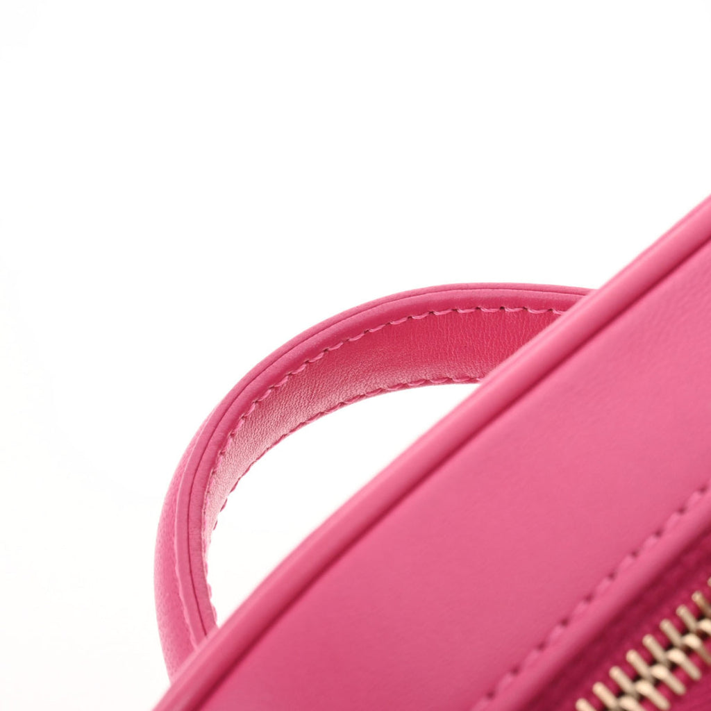 CHANEL Vanity Chain Shoulder Pink AS0323 Ladies Lambskin Bag