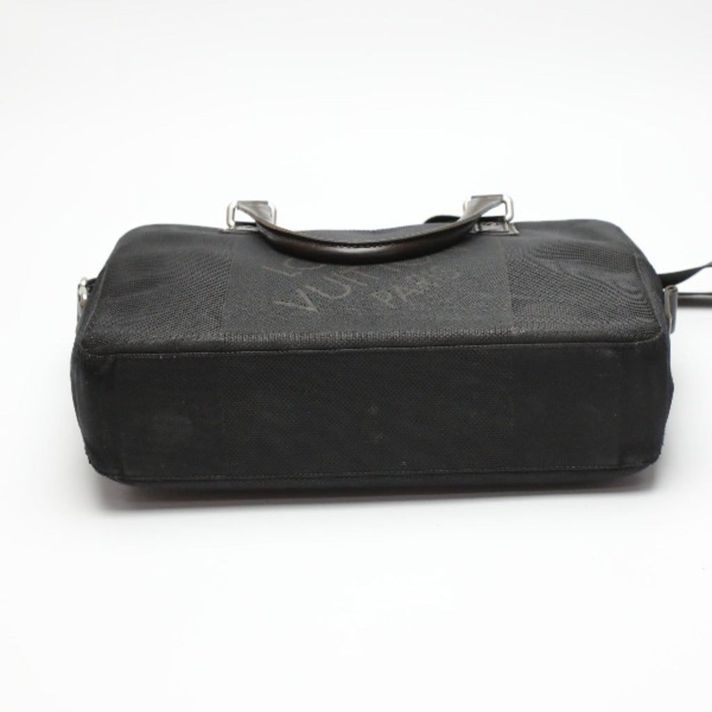 LOUIS VUITTON Damier Jean Yak M93082  Noir [Black] Business Bag LV
