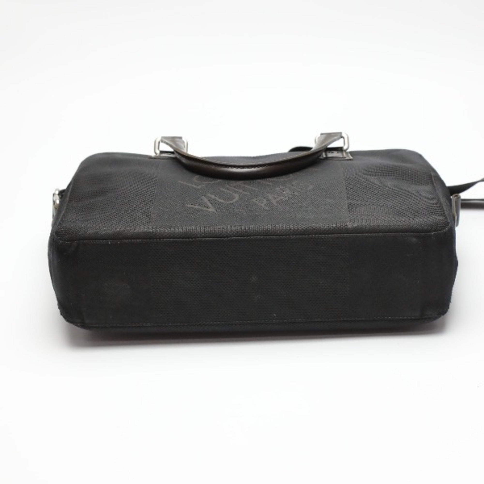 LOUIS VUITTON Damier Jean Yak M93082  Noir [Black] Business Bag LV