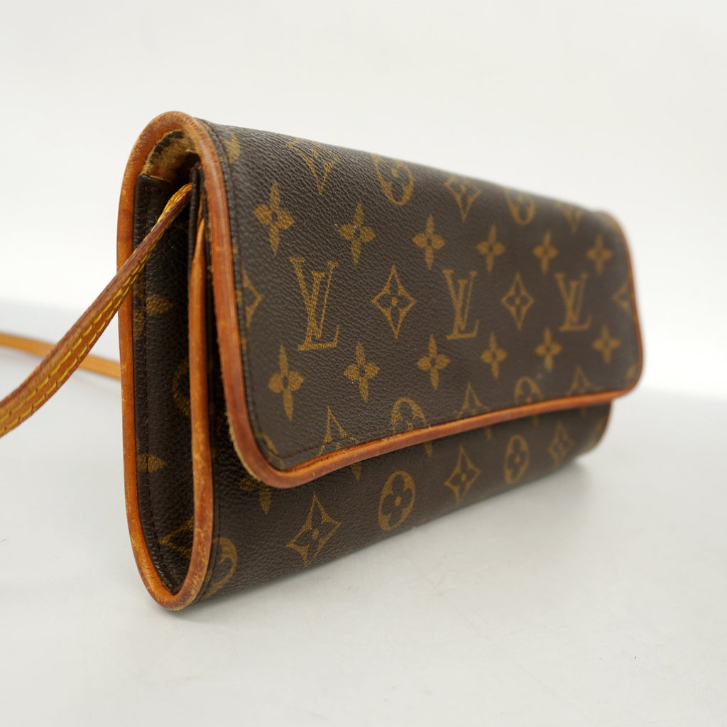 LOUIS VUITTONAuth  Monogram Pochette Twin GM M51852 Women's Shoulder Bag