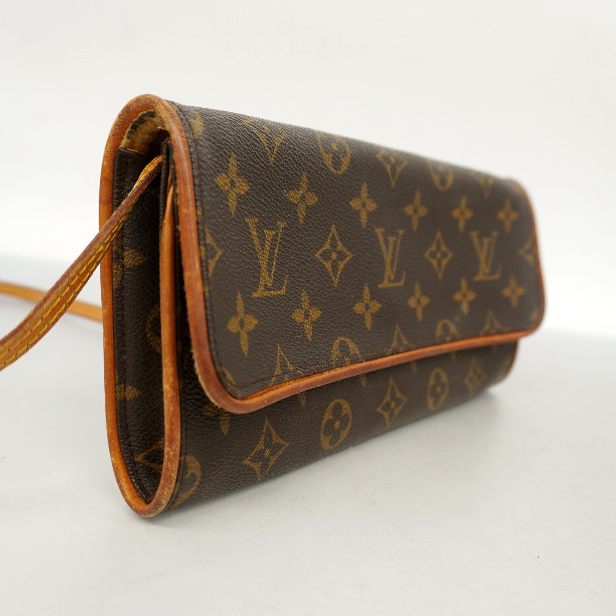 LOUIS VUITTONAuth  Monogram Pochette Twin GM M51852 Women's Shoulder Bag