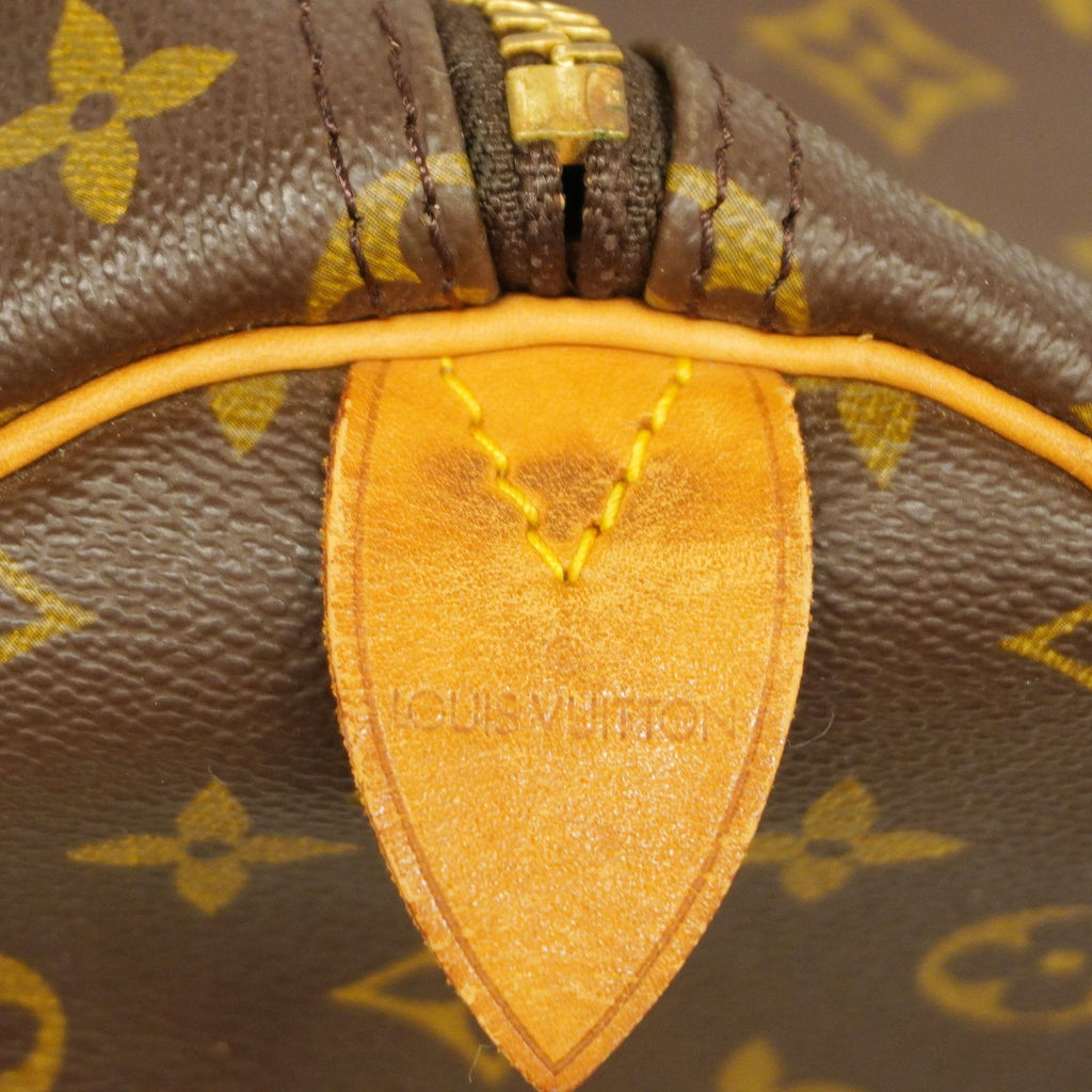LOUIS VUITTONAuth  Monogram Keepol 55 M41424 Unisex Boston Bag