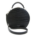 SAINT LAURENT Mika Box 516858 Women's Leather Shoulder Bag Black