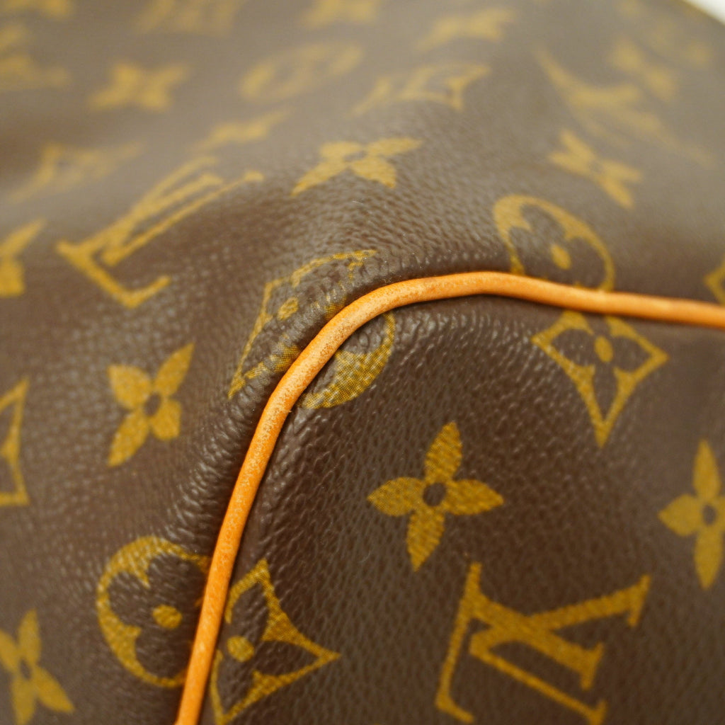 LOUIS VUITTONAuth  Monogram Keepol 55 M41424 Boston Bag