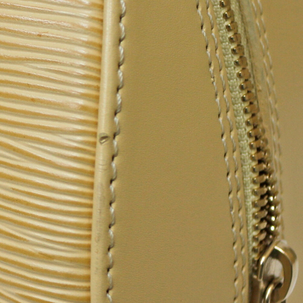 LOUIS VUITTON Jasmine Epi Handbag Leather M5208A Beige Ladies