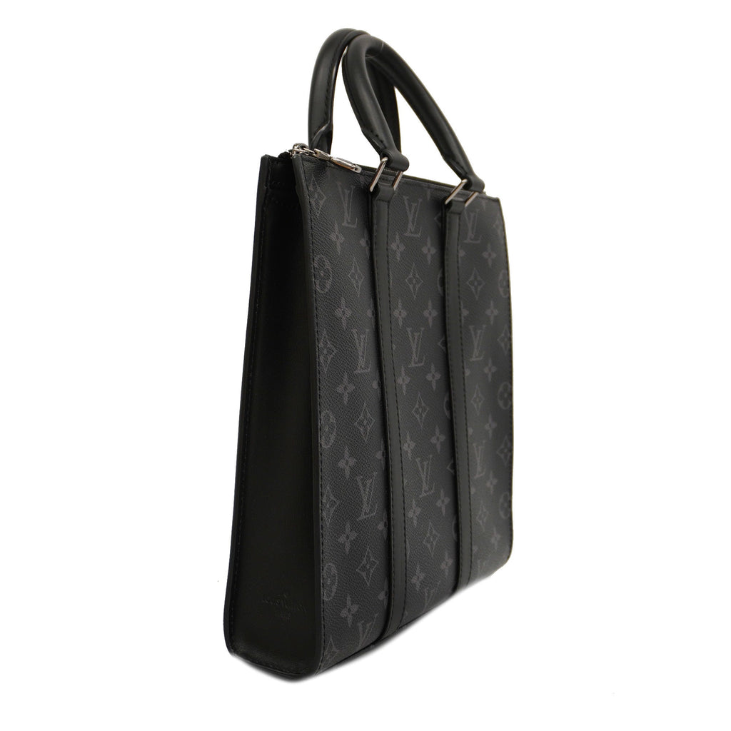 LOUIS VUITTONAuth  Monogram Eclipse 2WAY Bag Sack Plastic Cloth M46456