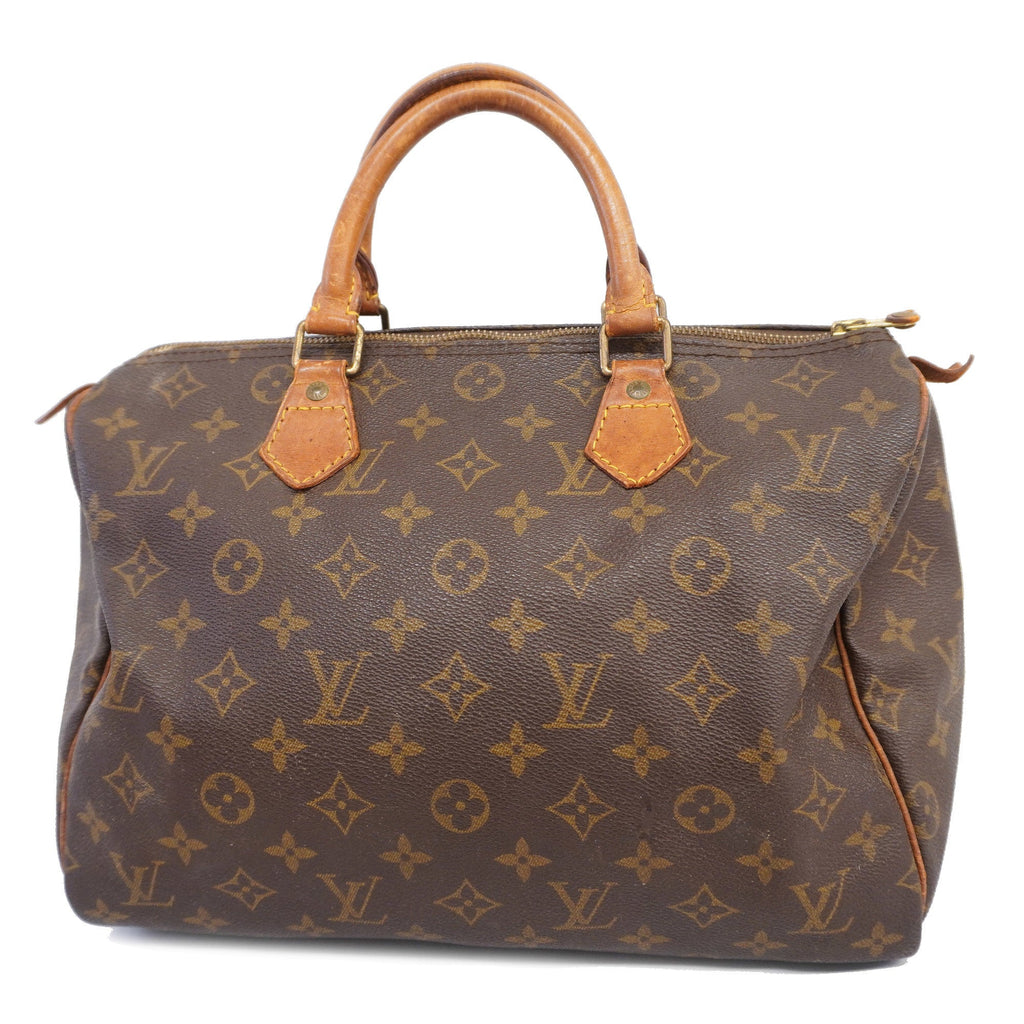 LOUIS VUITTONAuth  Monogram Speedy 30 M41108 Women's Handbag