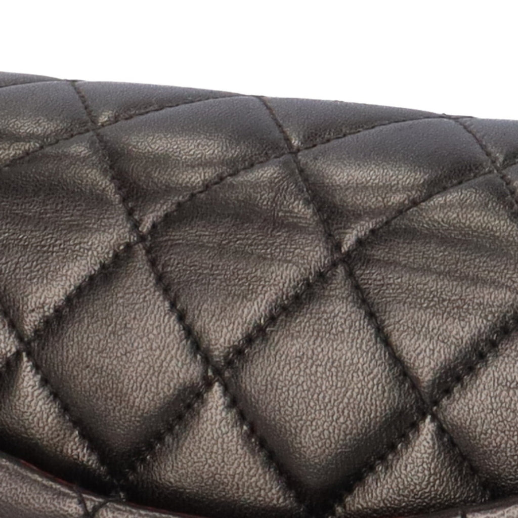 CHANEL Bag Cocomark Matelasse Handbag Lambskin Black Women's