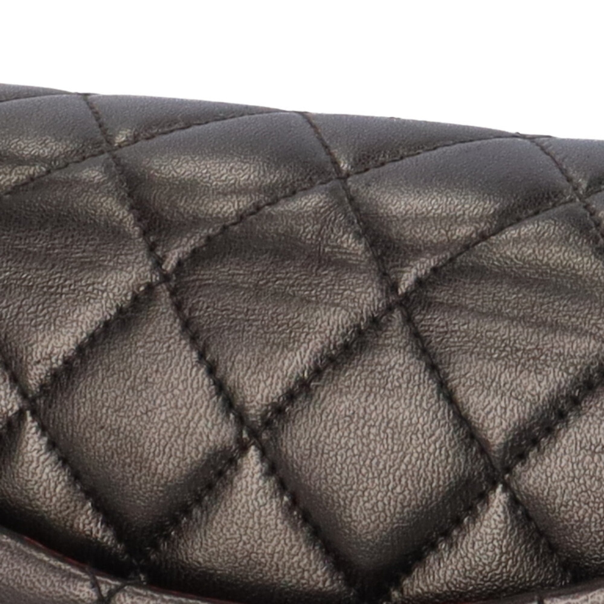 CHANEL Bag Cocomark Matelasse Handbag Lambskin Black Women's