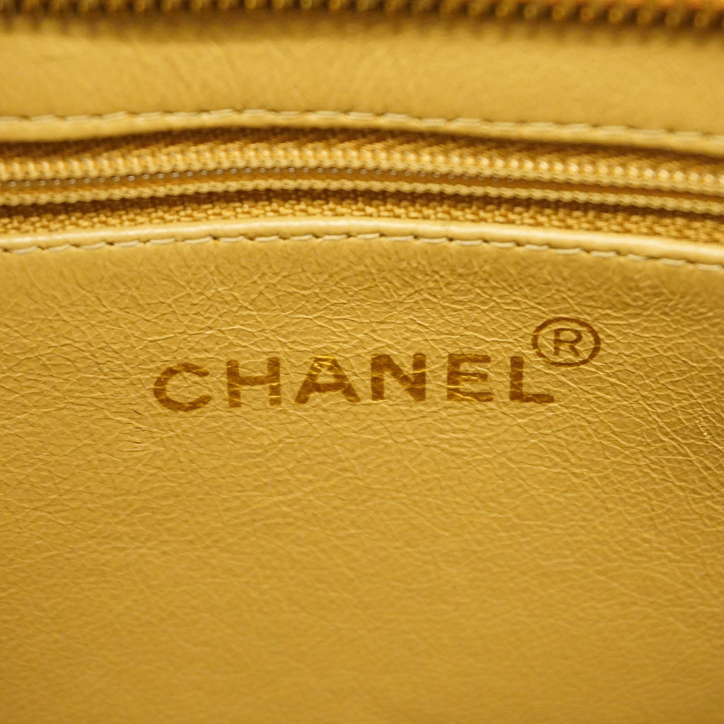 CHANELAuth  Reprint Tote Women's Leather Tote Bag Brown