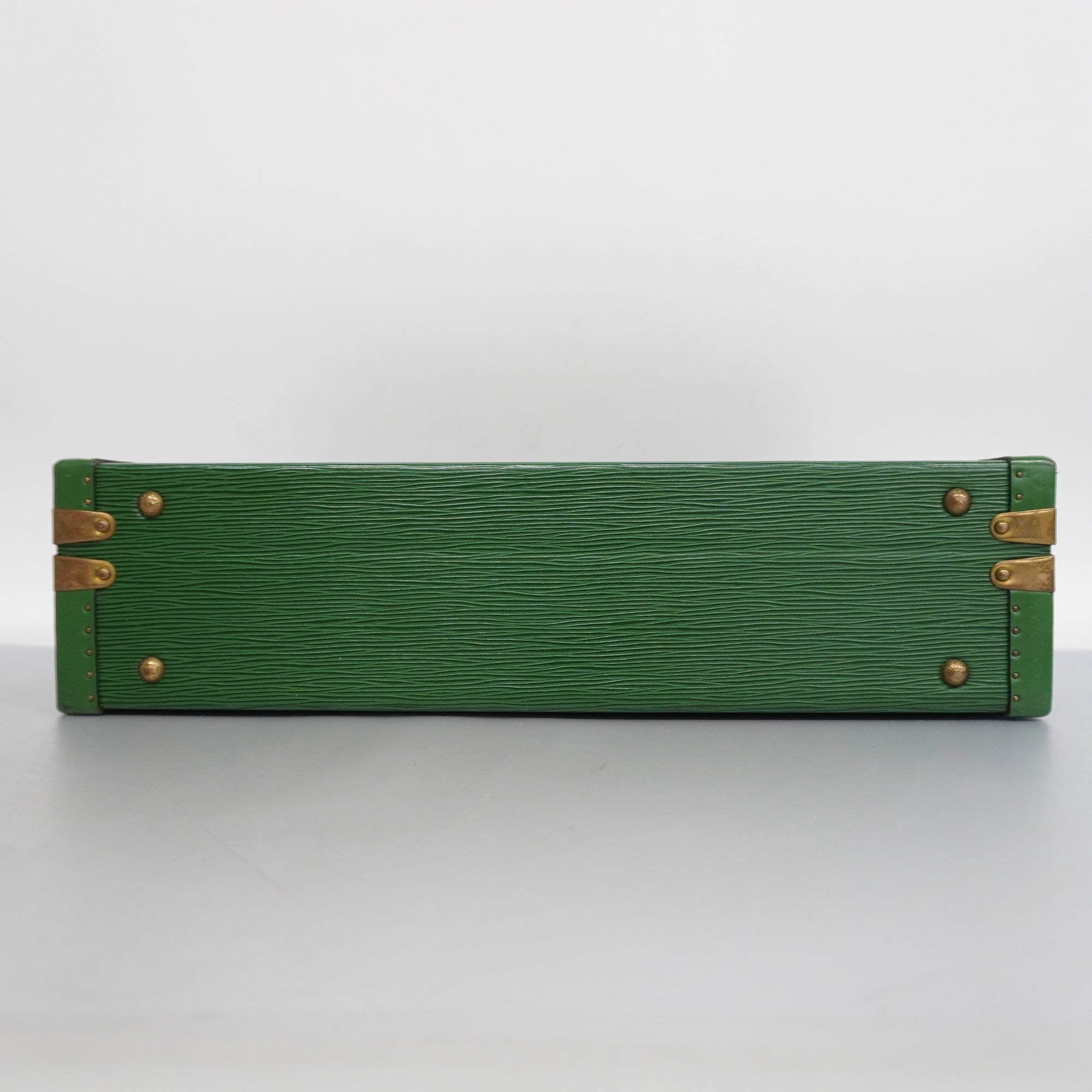 LOUIS VUITTONAuth  Epi Trunk Case President 45 Men,Women,Unisex Bag Borneo Green