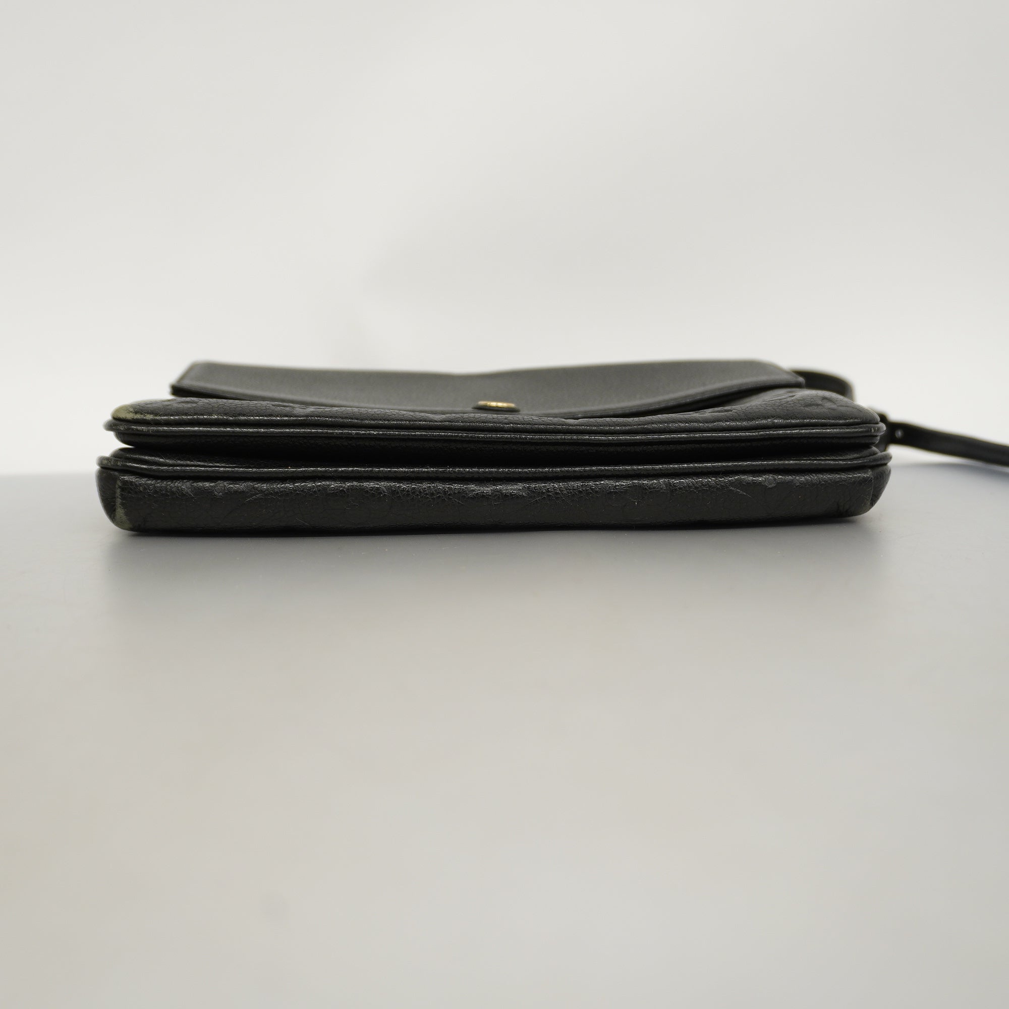LOUIS VUITTONAuth  Monogram Empreinte Twice M50258 Women's Shoulder Bag Noir