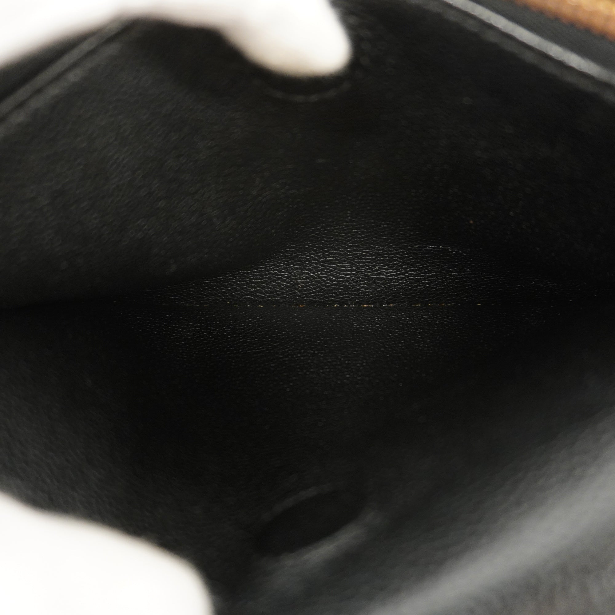 LOUIS VUITTONAuth  Monogram Empreinte Twice M50258 Women's Shoulder Bag Noir