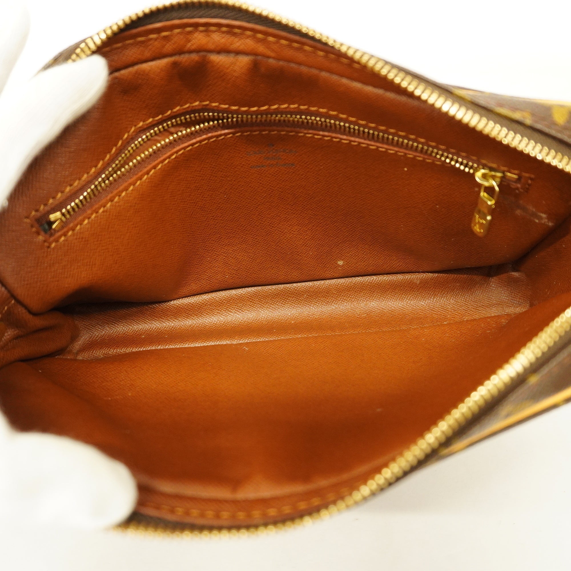 LOUIS VUITTONAuth  Monogram Marley Dragonne GM M51825 Clutch Bag
