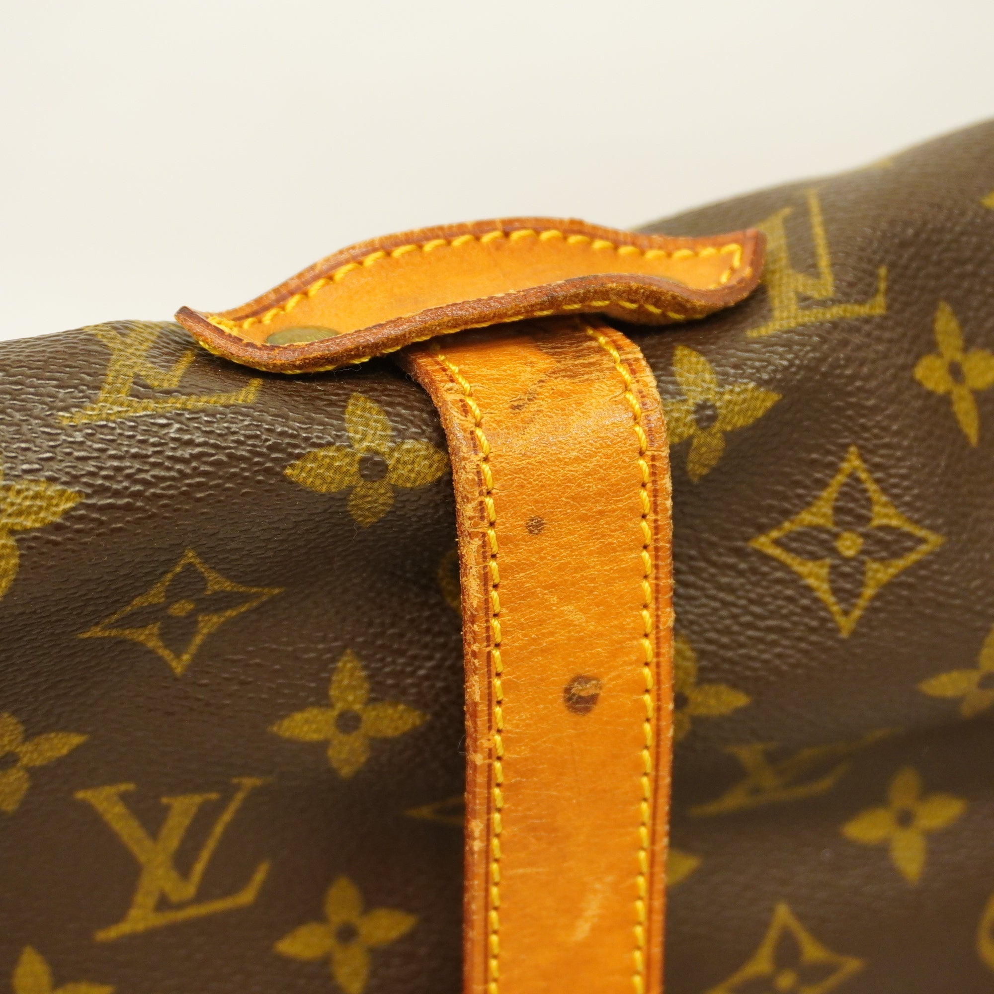 LOUIS VUITTONAuth  Monogram Saumur 35 M42254 Women's Shoulder Bag