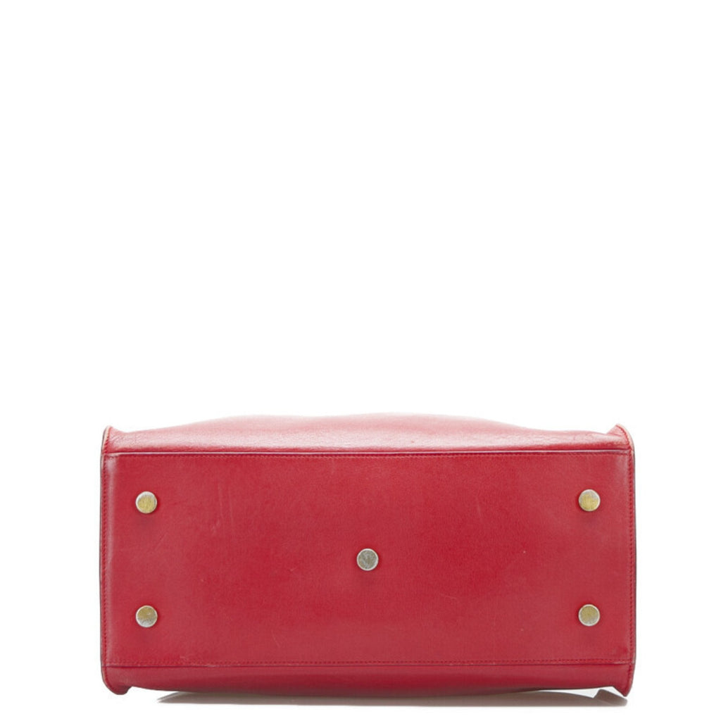 SAINT LAURENT baby cabas handbag shoulder bag 394461 pink leather ladies