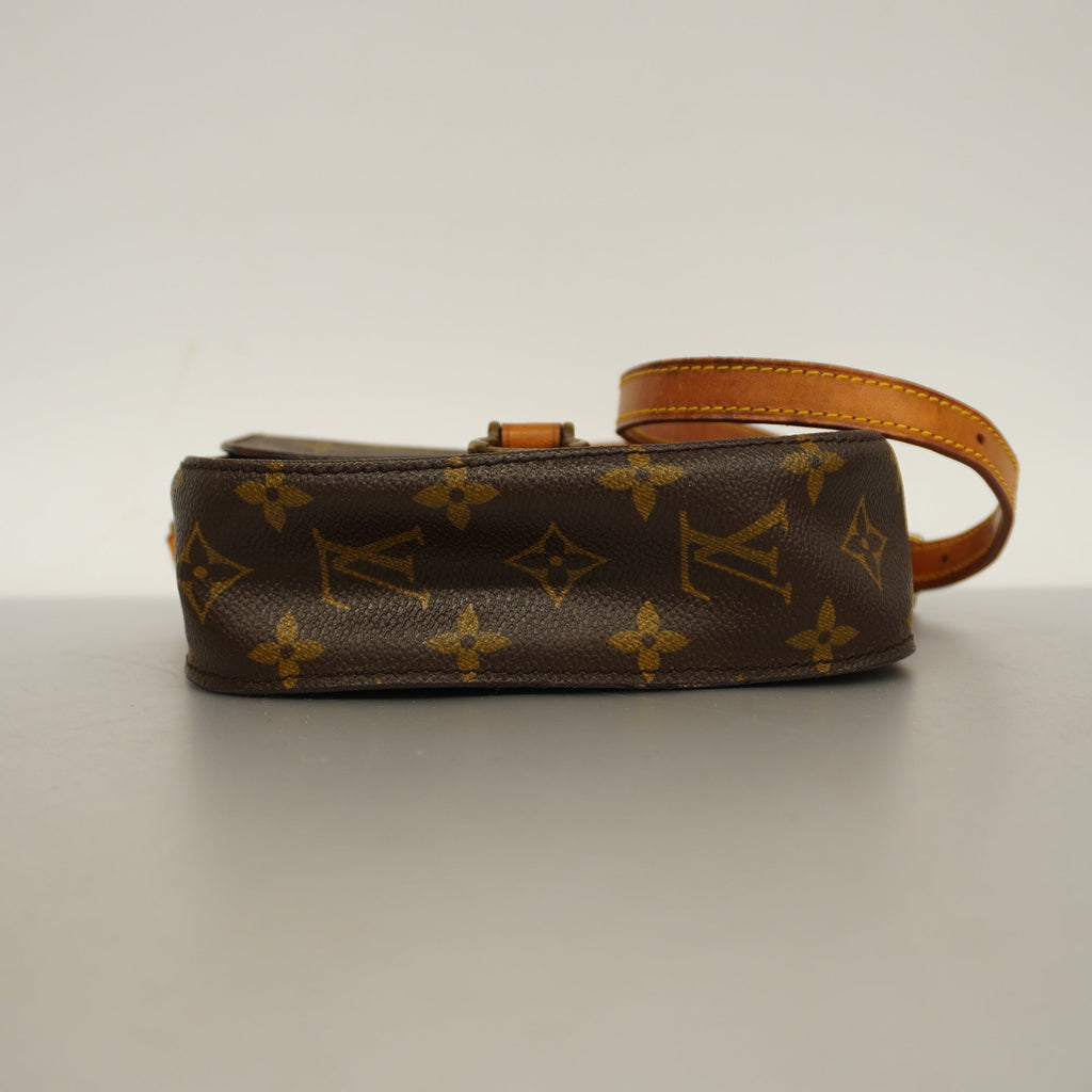 LOUIS VUITTONAuth  Monogram Mini Saint-Cloud M51244 Shoulder Bag