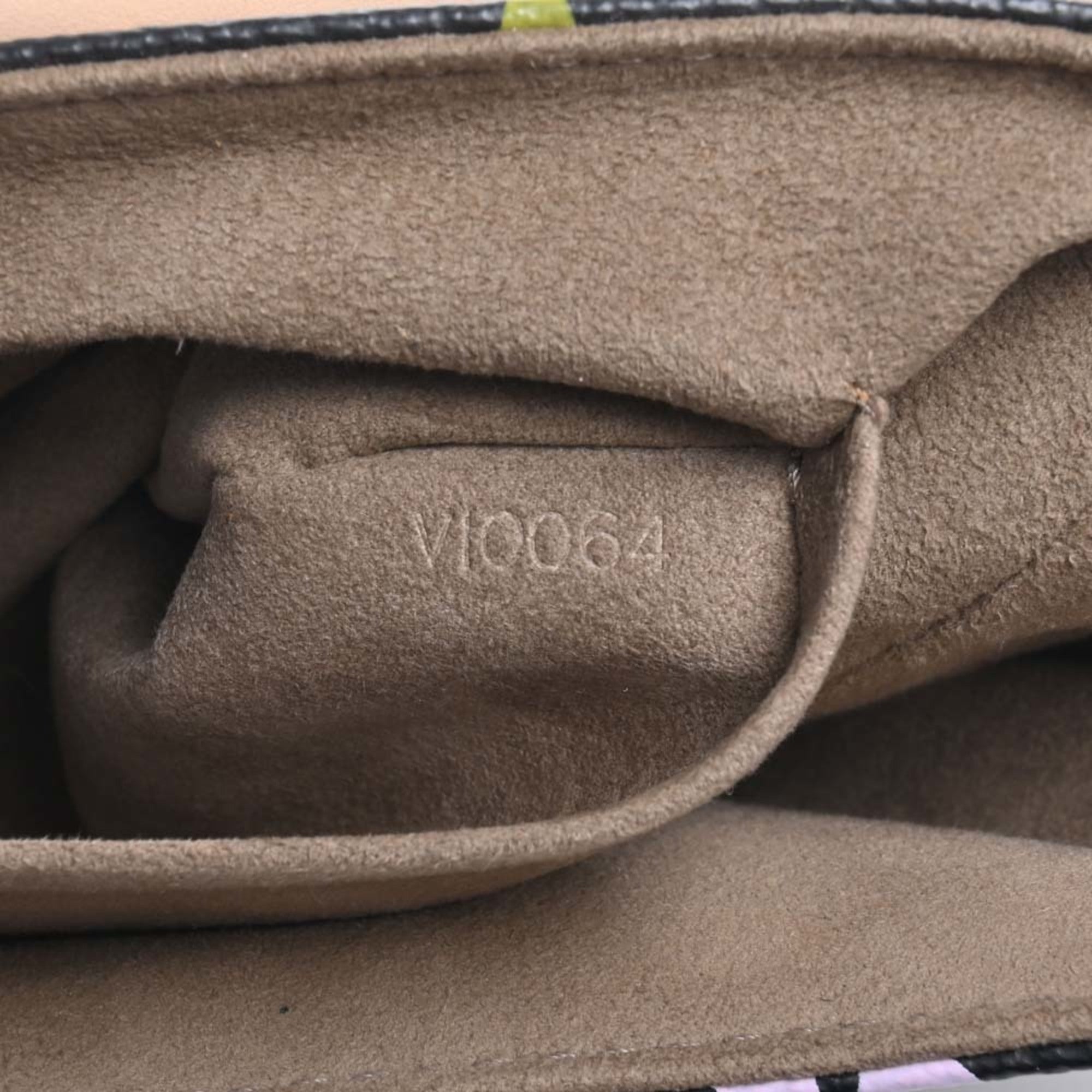 LOUIS VUITTON Monogram Multicolor Sologne Shoulder Bag M92639 Black/Multicolor Women's