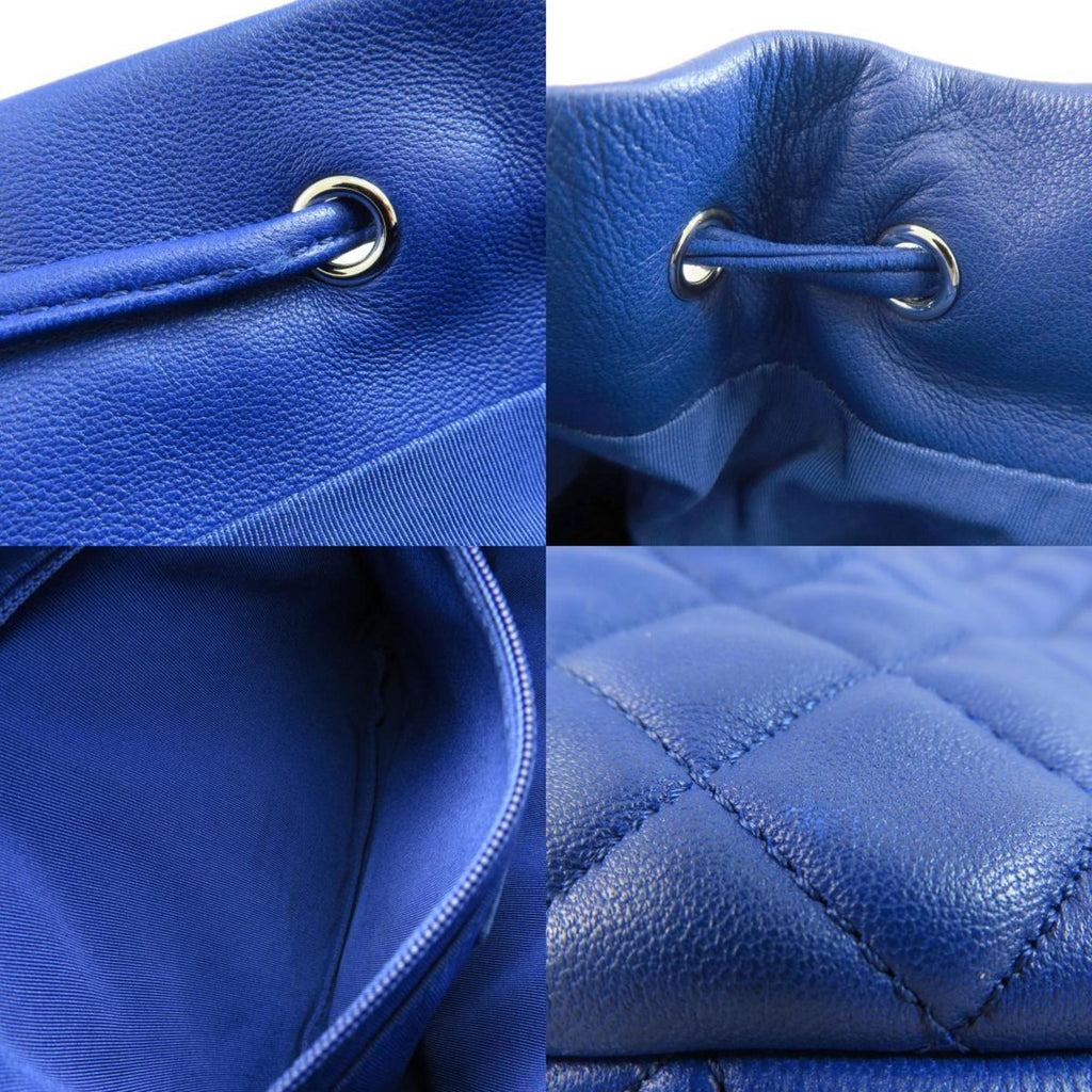 CHANEL Matelasse Coco Mark Backpack/Daypack Lambskin Women's