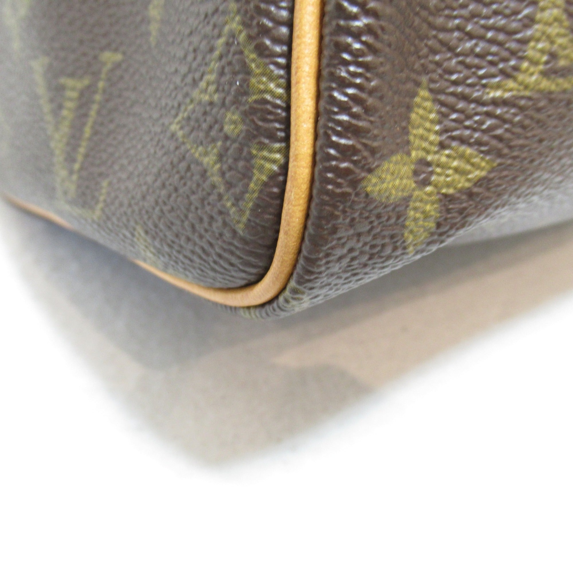 LOUIS VUITTON Speedy 30 handbag Brown Monogram PVC coated canvas M41526