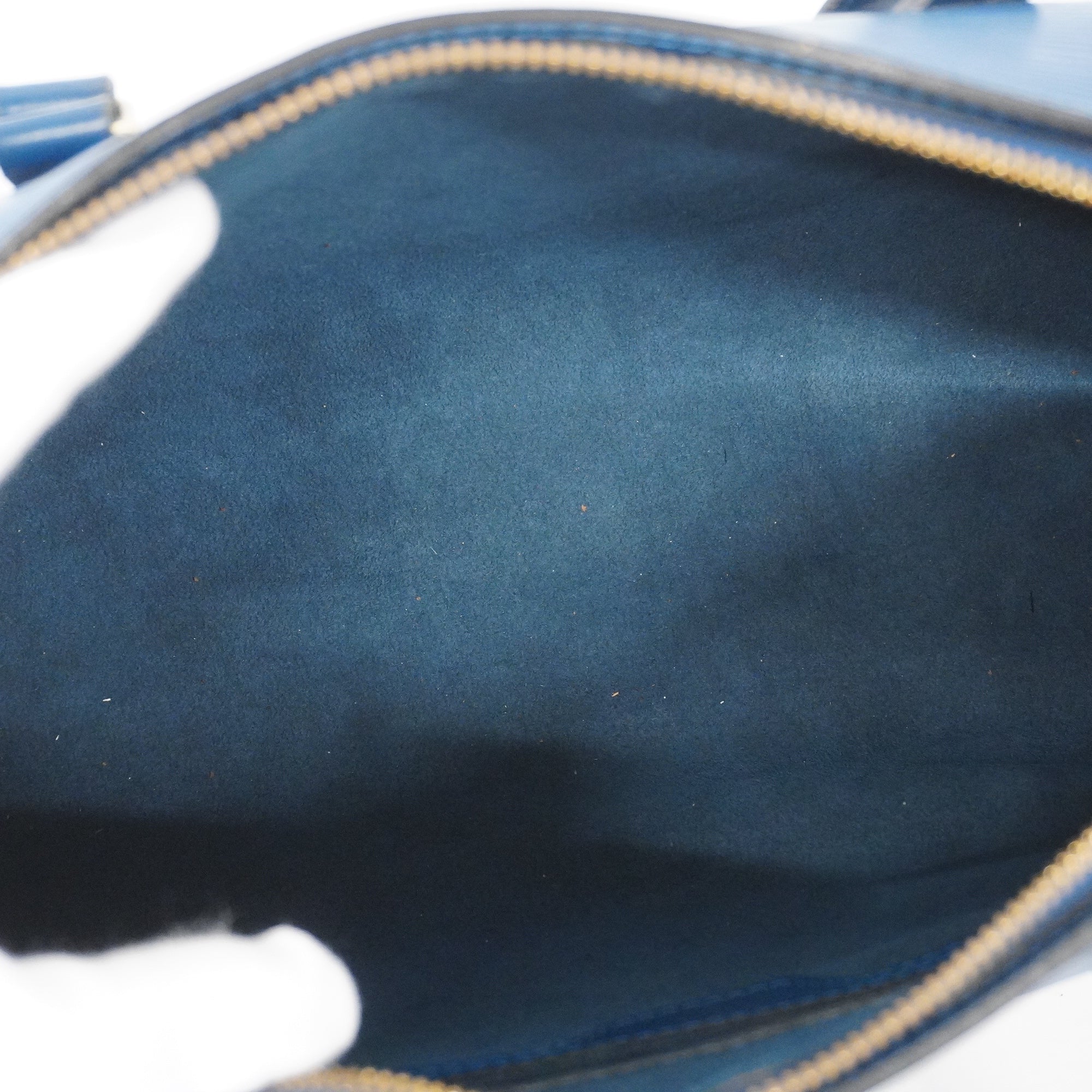 LOUIS VUITTONAuth  Epi Sufro M52227 Women's Handbag Toledo Blue
